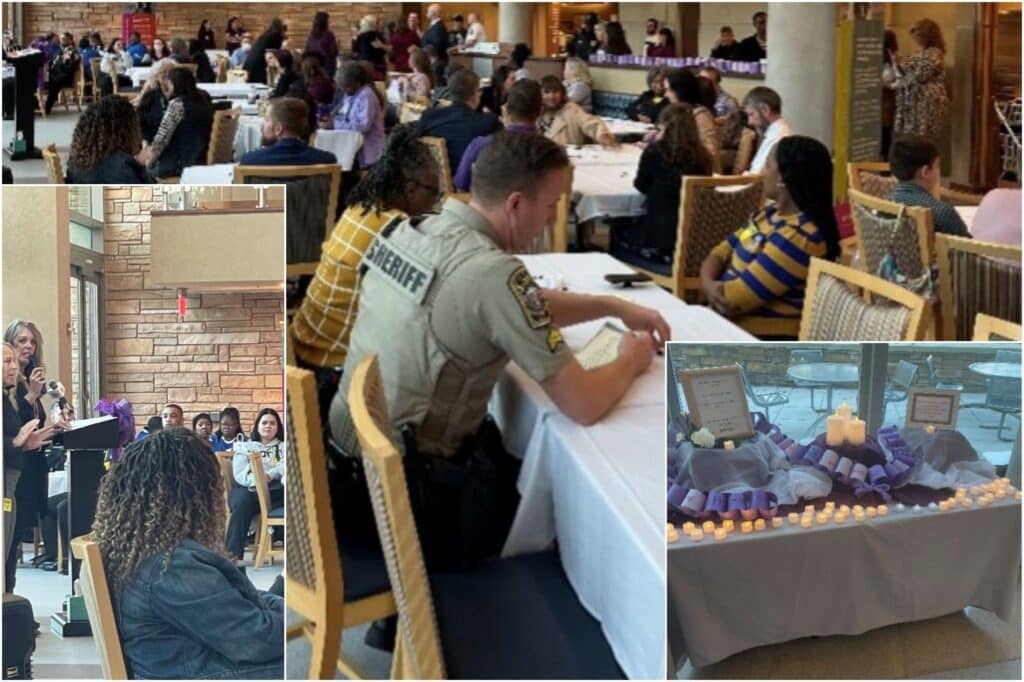 Domestic Violence Awareness Month Event at Stafford Hospital