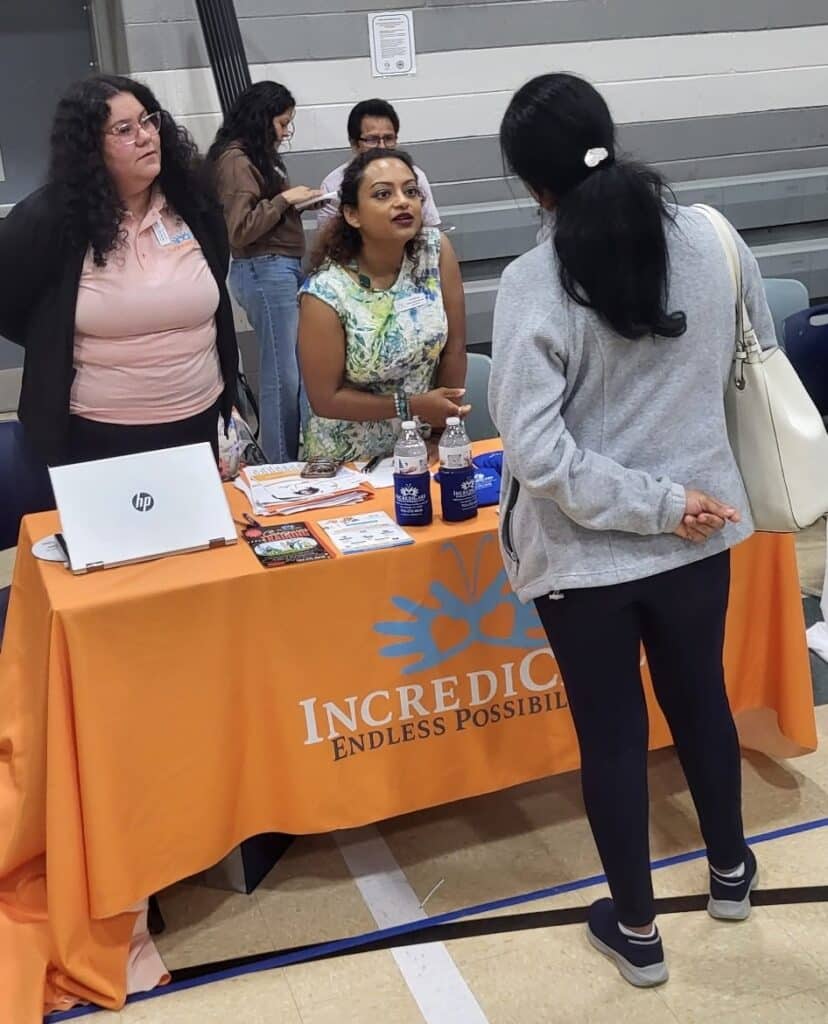 Career and Opportunities Fair at the James Lee Community Center in Falls Church