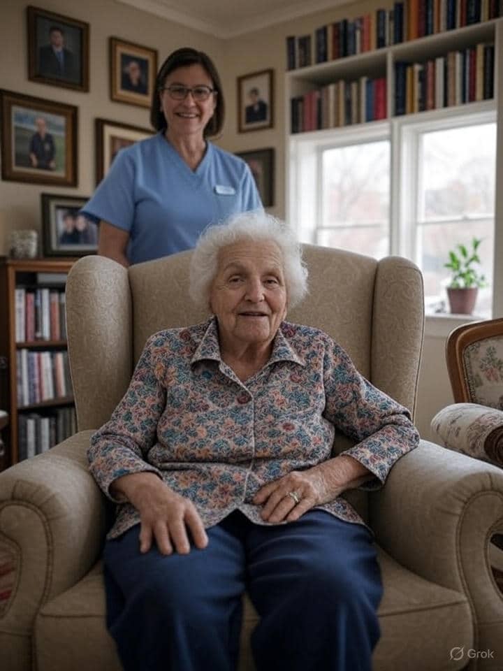 82 Year Old Eleanor is a Fairfax Senior Living at Home with IncrediCare Home Care