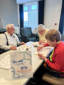 Residents enjoy Easter crafting with IncrediCare