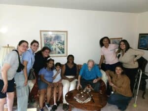 Celebrating Bud Clark's birthday with the IncrediCare family!