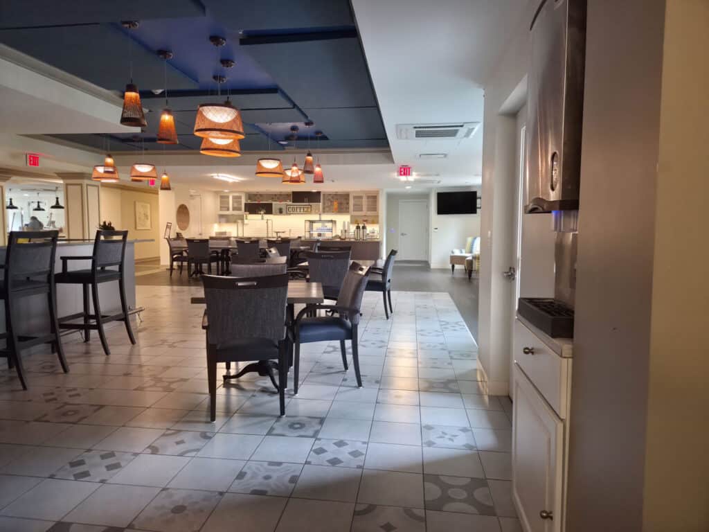 IncrediCare explores senior living at Hunters Woods at Trails Edge.