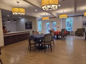 IncrediCare explores senior living at Hunters Woods at Trails Edge.
